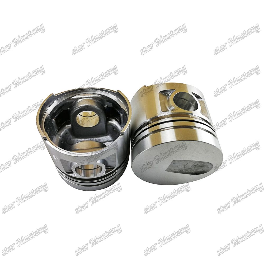 Piston S4E2 S6E2 98mm diameter 90mm height For Mitsubishi Engine Spare Parts