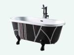 Fade Resistant Acrylic Freestanding Tub , SP1716 Rectangle Freestanding Bathtub