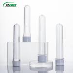 Transparent PET Bottle Tube 60ml Cosmetic Bottle Preform For Food / Candy