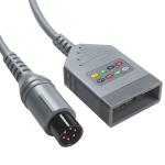 IVY Biomedical 590478 ECG Trunck Cable 4 Lead AHA 3.0Meters ECG Cable