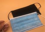 Non Irritating 3 Ply Disposable Face Mask For Clinic Health Care Beauty Salon