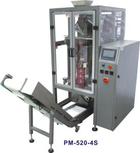 Quality 6kw Foodstuff Vertical Form Fill Seal Packaging Machine 4 Corner Pouch 50ppm wholesale
