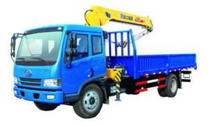 Quality Telescopic Boom Truck Crane 6300kg For Safety Transportation wholesale
