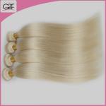 Top Quality Mink Peruvian Straight Blonde Hair 8A full Cuticle White Blonde Hair