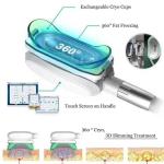 Cryo+Laser+40k Cavitation for Body Face 360 Surrounding Cooling Technology