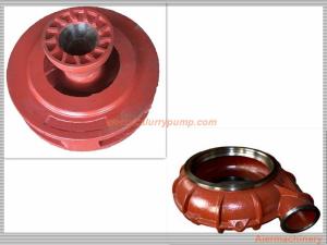 Quality Casting Process Electric Slurry Pump Parts Wear Resistant OEM / ODM Available wholesale