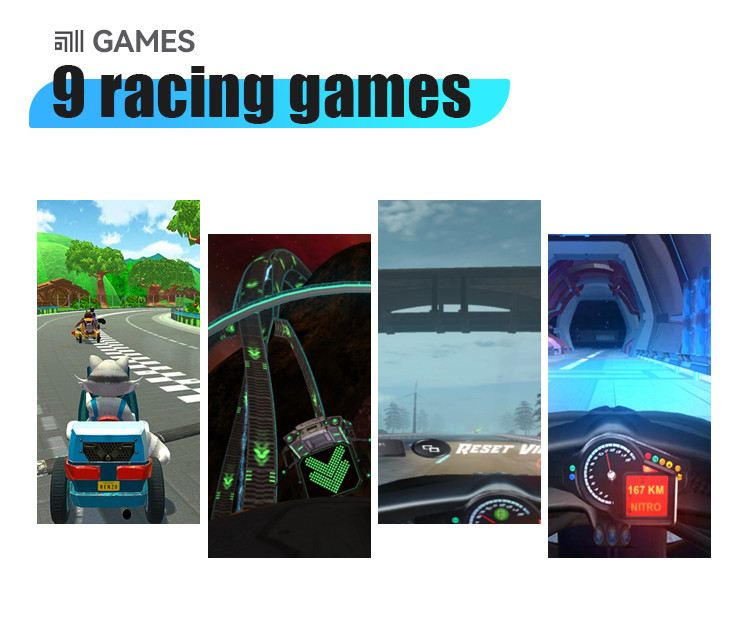 High Speed Driving Game Machine Simulator Racing 9D Virtual Motorcycle