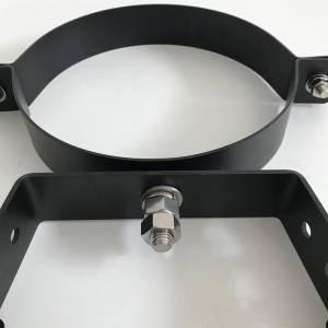 Quality Custom Pellet Stove Exhaust Pipe , Wood Pellet Stove Pipe Adjustable Rotating Bracket wholesale