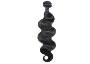 Quality Black Raw Human Hair Extensions , 100% Unprocessed Malaysian Human Hair wholesale
