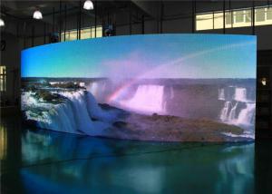 Quality Waterproof Advertising Curved LED Display P5 mm For Stadiums / Studio wholesale