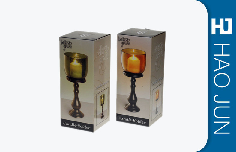 Waterproof Cardboard Candle Boxes Cylinder Tube Packaging Spot UV Surface