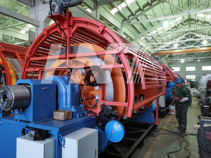 Side Or Side Bottom Bobin Loading Rigid Stranding Machine Voltage Customizable
