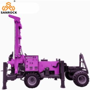 Quality Hydraulic Water Well Drilling Rig Equipment 200m Rotary Borehole Water Well Drill Machine wholesale