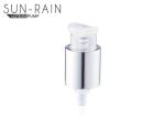 Bottle Pump Tops / Lotion Dispenser Pump silver ergonomic shape for cosmetic