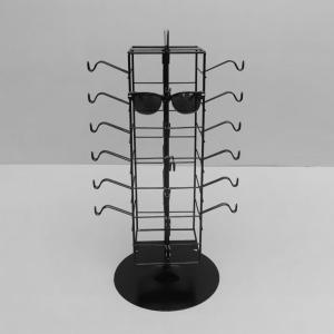 Quality 4 Sides Metal Counter Display Stands Rotational For 36pcs Glasses wholesale