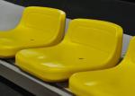 Sports Chairs for Bleacher Basketball Stadium Low Back Plastic Seat