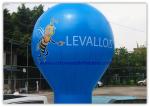 6m High Blue Giant Inflatable Advertising Balloon For Music Concerts
