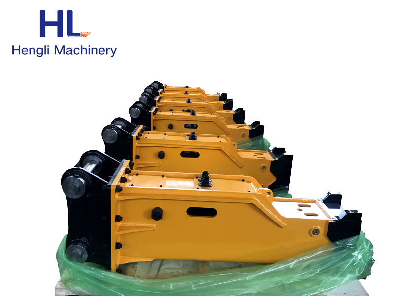 HL45 Mini Skid Steer Hydraulic Breaker Construction Machinery Silenced Type