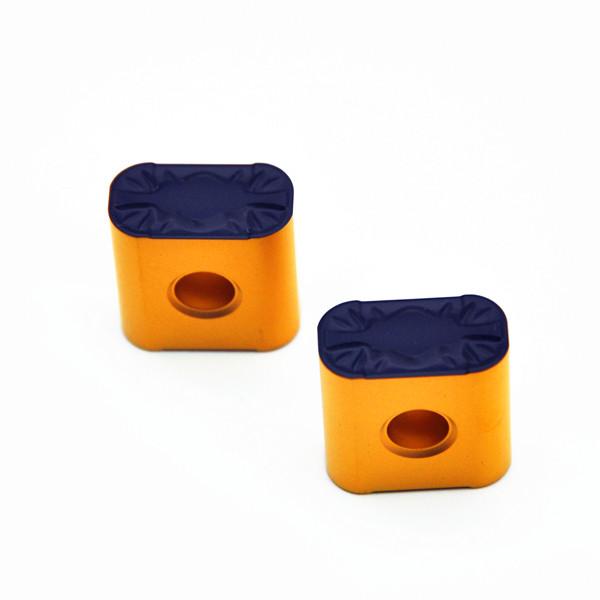 Heavy Duty Chip Breaker Inserts 90.4 HRA Roughing Forged Steel C2 Carbide
