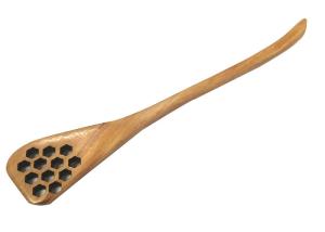 Quality Hollow Out Honey Wooden Spoon Stirring Sticks Or Splash Bar High Quality wholesale