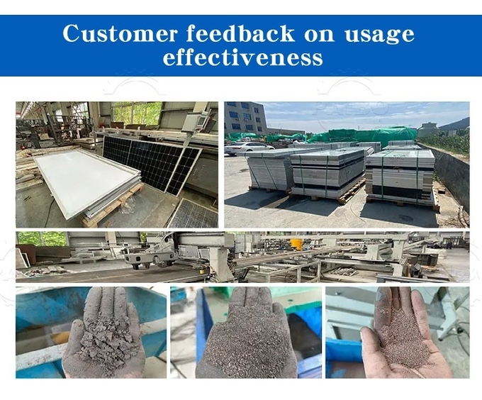 Eco-Friendly PV Modules Recycling Machine Powered by Engine Oil Recycling Technology