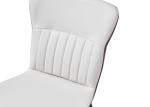Restaurant 4 Upholstered Dining Chairs , Modern Upholstered Chairs