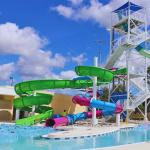 Water Parks Fiberglass Slide Playground Equipment Water Slides for Family