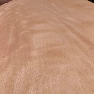Quality 2440*1220 Whole Piece Gabon Okume Wood Veneer 0.2mm - 0.4mm For Fancy Panels Factory wholesale