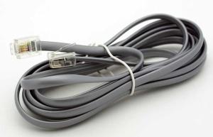 Quality 25FT 4P4C Flat Telephone Cable wholesale