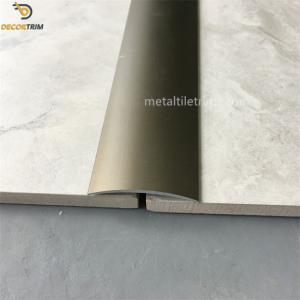 Quality 39.7mm Wide Aluminium Floor Threshold Strip Matt Bronze Decorative wholesale