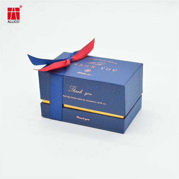 Ring Jade Pendant Packing Cardboard Rigid Ring Gift Box Paper Packaging For