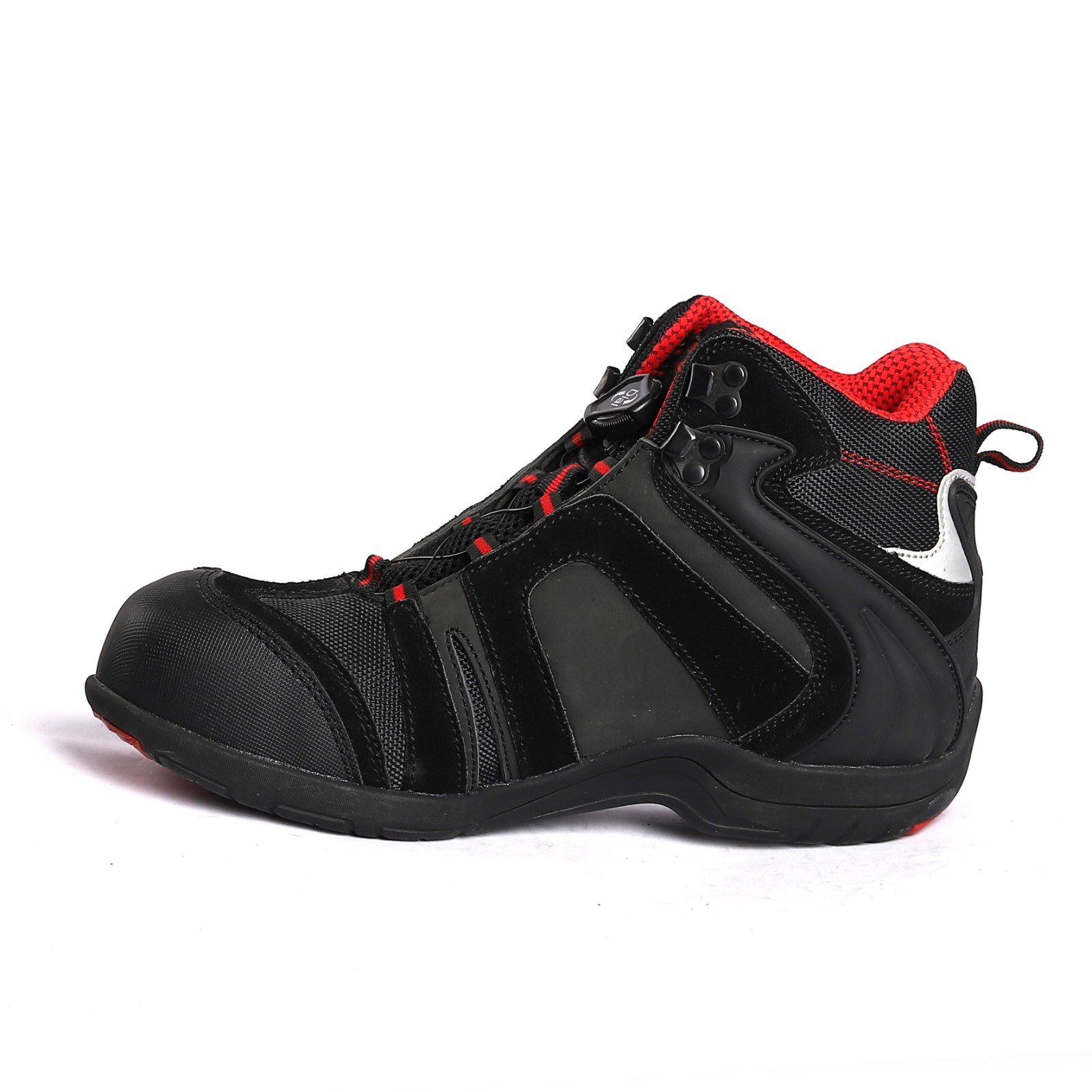 Work Boots/Rubber EVA Outsole/Steel Toe And Steel Plate/Nylon Fabric Gusset/For Men Women