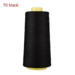 Wholesale 2500yards nylon colorful 100% Spun Polyester clothing accessories