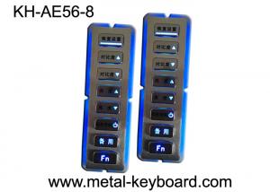 Quality Led Backlit Metal Keypad 8 Large Matrix Keys In Indoor Or Outdoor Conditions wholesale