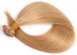 Strong Glue Pre Bonded Hair Extensions , Pre Bonded Stick Tip Hair Extensions