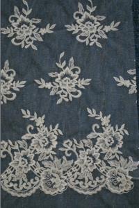 Quality Ivory Embroidery Lace Fabric for Wedding Dress Hot Sale wholesale
