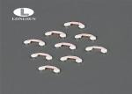 Contact Component Stamping Parts / Brass Electrical Spring Contacts For