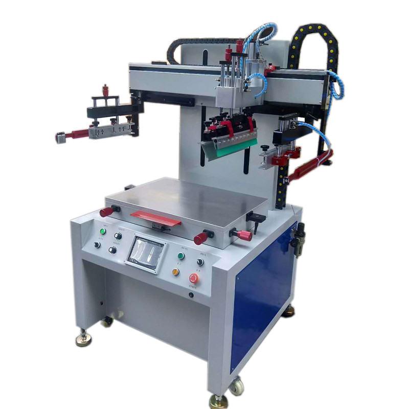 Motor Driven Label Screen Printing Machine 6Bar Single Color Screen Printer