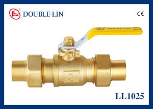 Quality 22mm X 22mm Thread Connection 5 Bar Brass Gas Valves wholesale