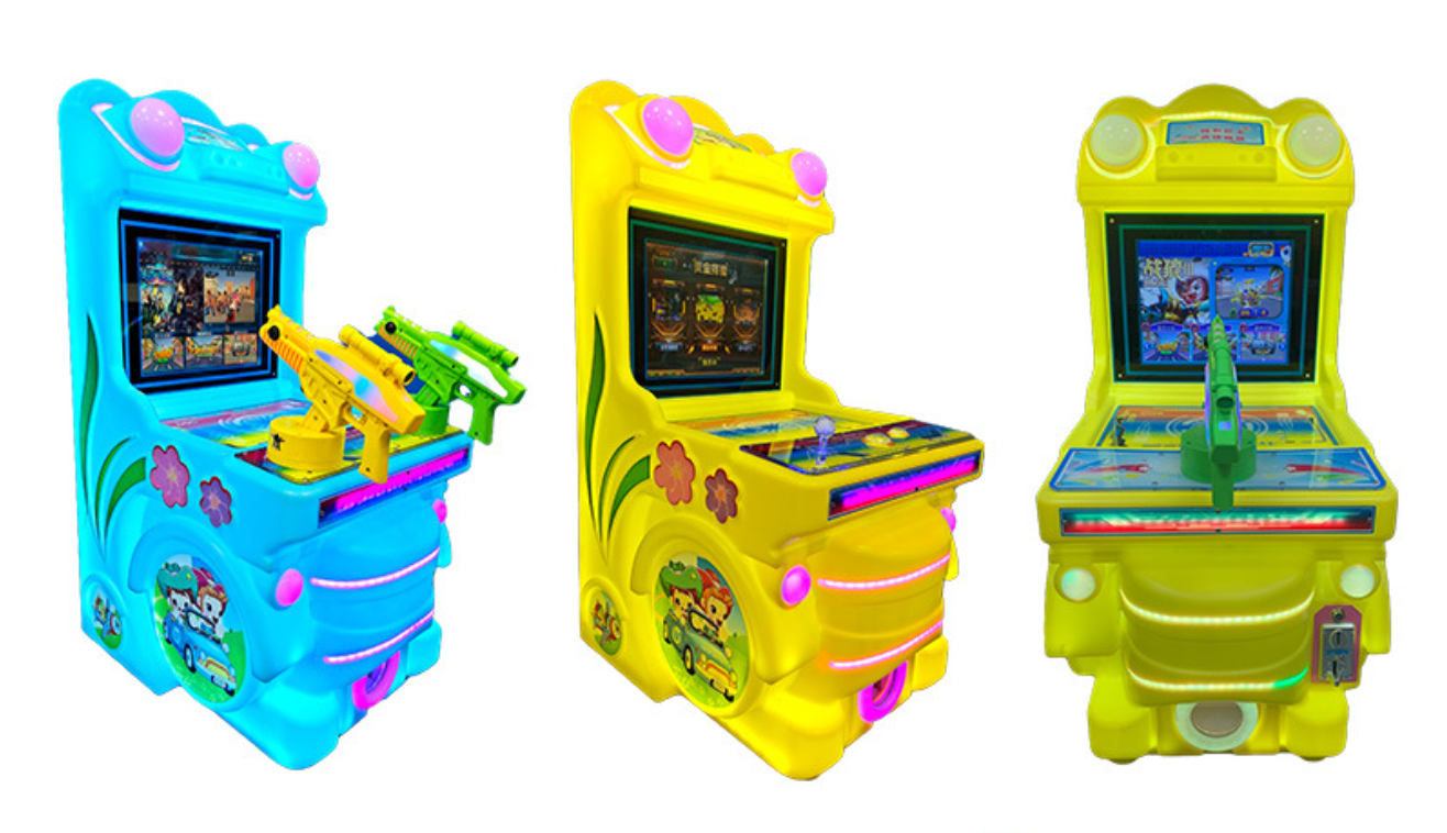 Dreamland Happy kids bus coin operated single go fishing arcade video game machine for sale