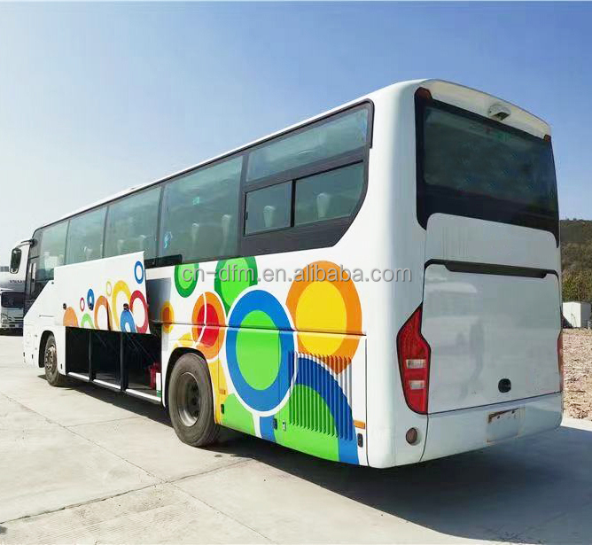 9.726L Displacement 50 Seats Used Luxury Coach Bus for Comfortable Transportation