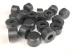 Custom Color Rubber Furniture Stoppers , Wall Mount Door Stopper Rubber Caps