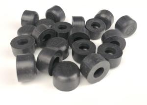 Custom Color Rubber Furniture Stoppers , Wall Mount Door Stopper Rubber Caps