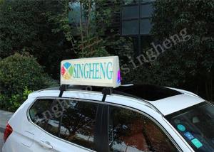 Quality Constant Drive Mode Taxi Top LED Display P5 Outdoor Video Advertising Box wholesale