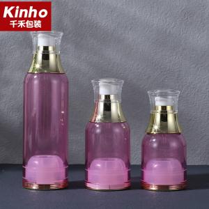Quality 40ml 60ml 130ml Cosmetic AS Airless Bottle Vacuum Pump Cylindrical Bottle Lotion Bottle Face Cream wholesale