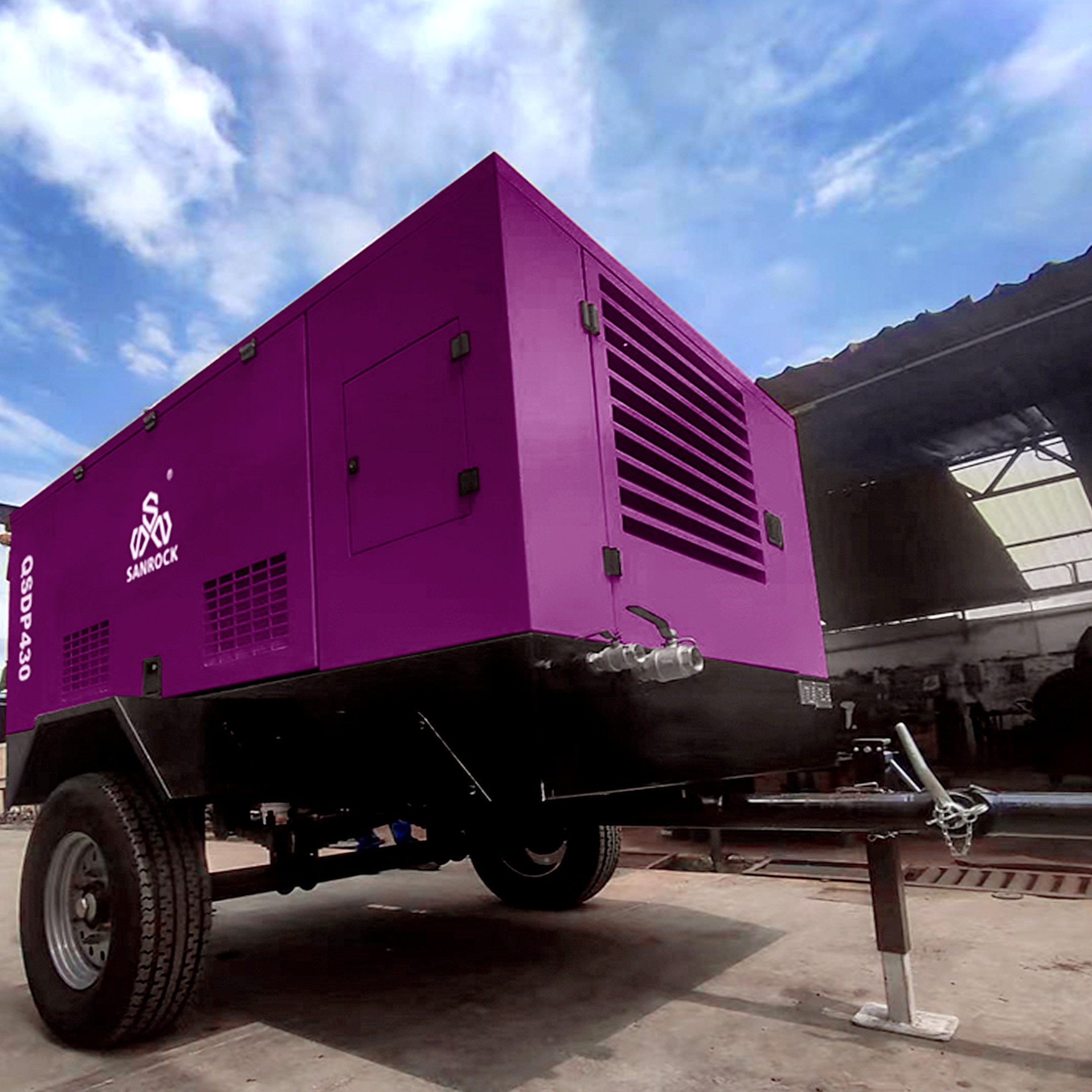 Screw Air Compressor Machine Rotary Screw Type Air Compressor Portable Air Compressor