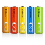 1800mAh Nickel Metal Hydride AA Batteries Low Self Discharge Environmental