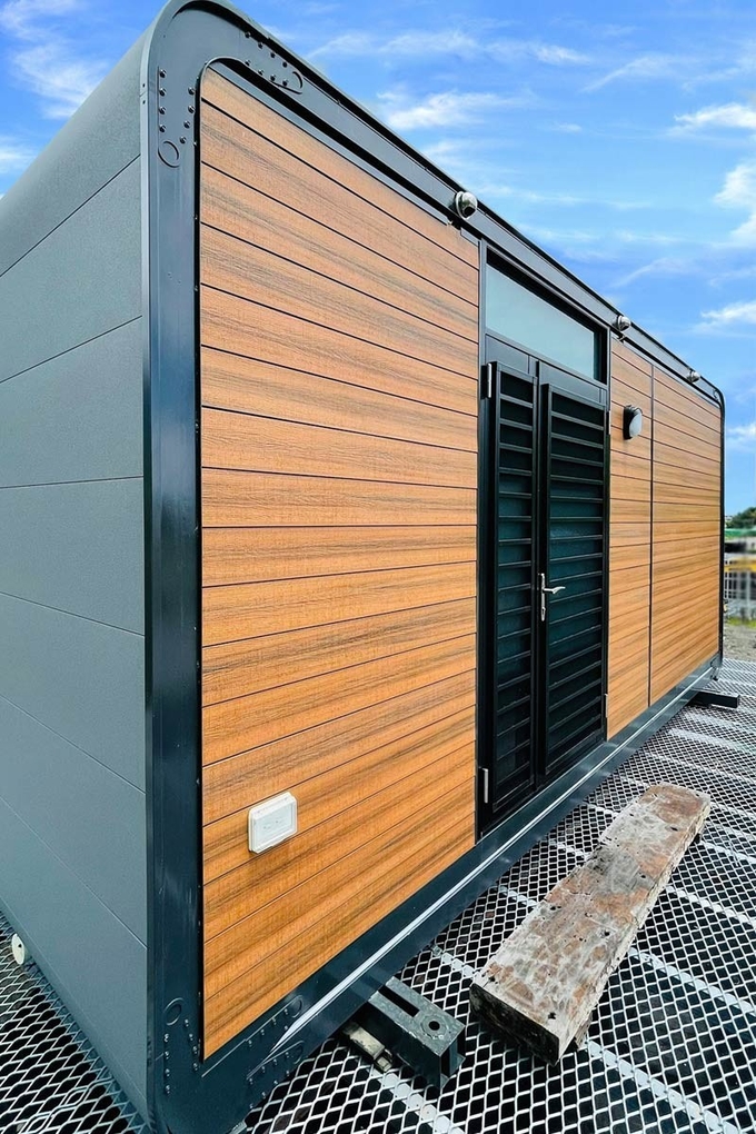 Recycled Exterior WPC Decorative Wall Panel Various Colors Available