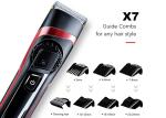 2200mAh Electric Hair Trimmer , 100v-240v Waterproof Hair Clippers Rechargeable