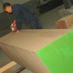 Slice Cut Reconstituted Silver Oak Wood Veneer Length 2500-3100mm Can Be
